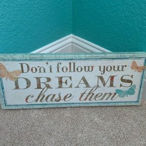 Inspirational canvas print